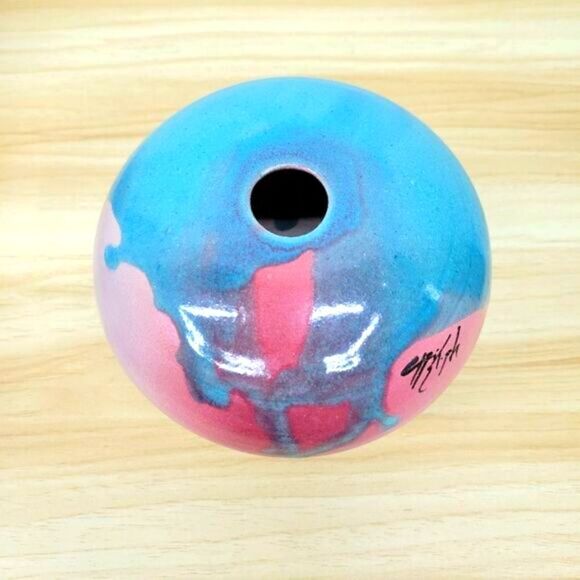 Christopher "Christoph" Heede Arizona Studio Pottery Ruku Jug Vase Vessel - Picture 3 of 16